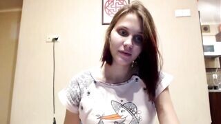 Lilly a terhes tinédzser csajszika maszturbálása