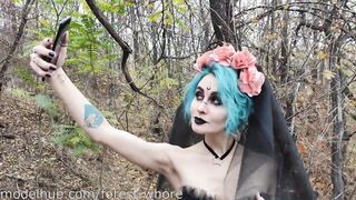 Halloween Cosplayes nőci popsiba kurelva