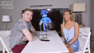 Vadító pici mellű nőci megkettyintve - Hot Guys Fuck