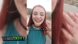 TeamSkeet - a stoppolásból egy jó gigantikus dugás lesz