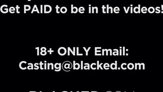 BLACKED - Ava Koxx és egy termetes hatalmas csoki örömrúd