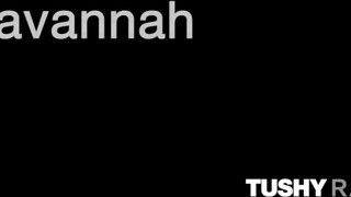 TUSHYRAW - Savannah Bond fenekébe néger hímtagot tolnak