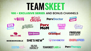 TeamSkeet - óriási cickós méretes popós nők orgiája