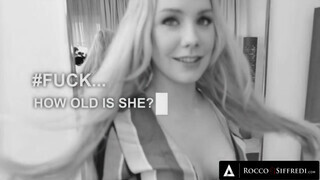 Angie Lynx hátsó lyukba tolva a castingon